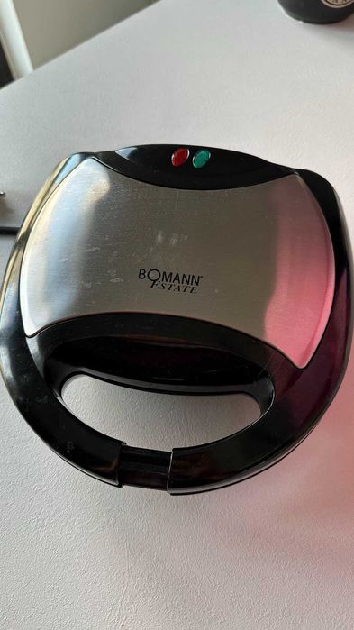 Opiekacz Bomann 3w1 - kanapki, gofry, grill