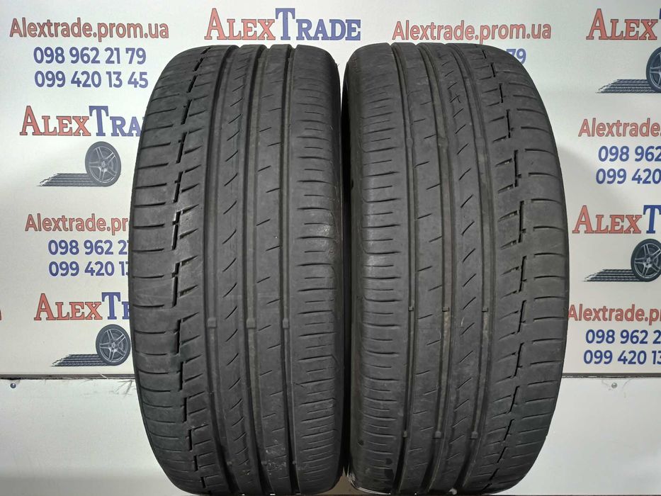 2 шт. 225/50 R17 Continental PremiumContact 6 літні шини вживані