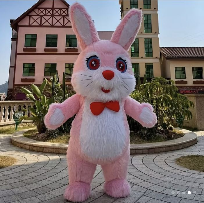 Надувний костюм Ведмідь 1.9 м Пневмокостюм Ростова фігура з  акумулят.