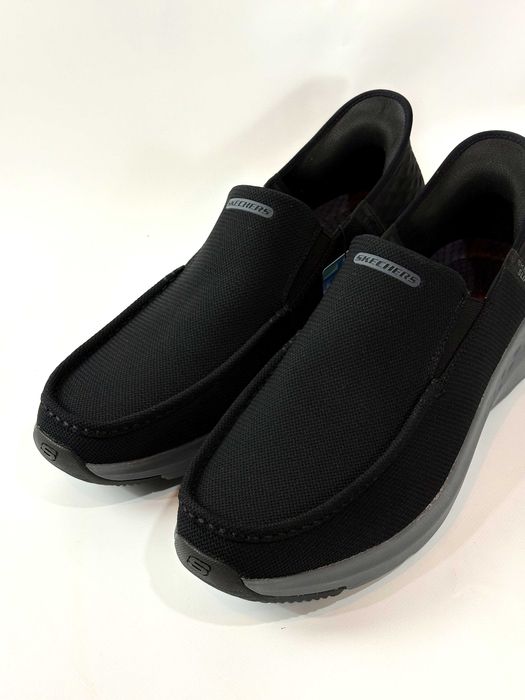 Чоловічі текстильні мокасини туфлі Skechers Parson 50.5 розмір