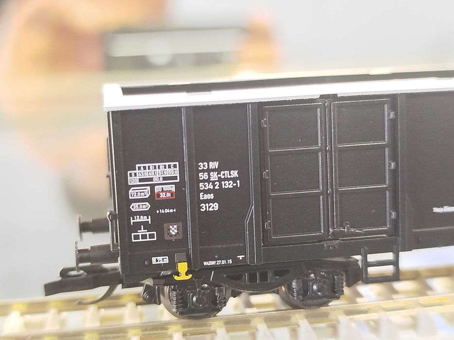 Model wagonu w skali TT Węglarka Eaos, CTL Logistics ep. VI