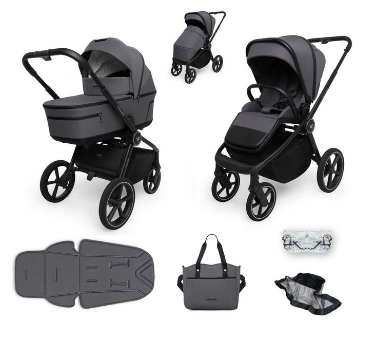 Muuvo Five 3w1 wózek uniwersalny+ fotelik samochodowy Cybex Cloud