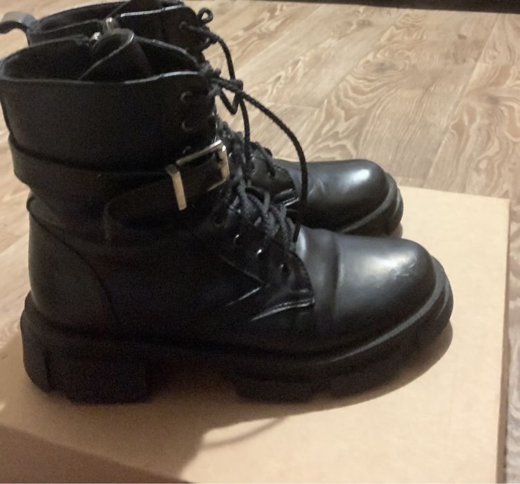 Шкіряні ботинки зима