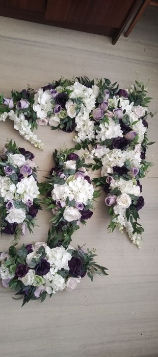 Весільний декор фіолетовий