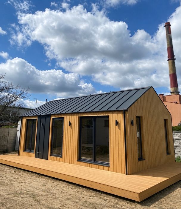 Dom Modułowy 35M2 DOMEK MOBILNY całoroczny bez pozwolenia