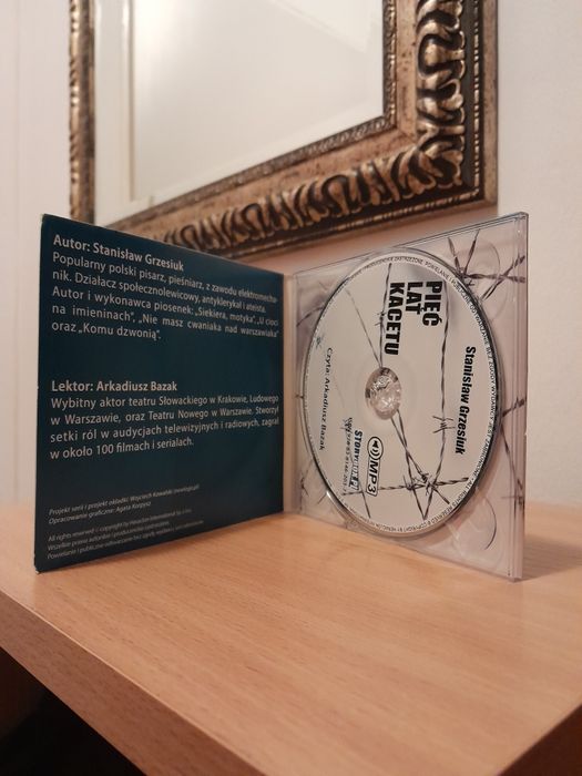 Stanisław Grzesiuk Pięć Lat Kacetu płyta CD