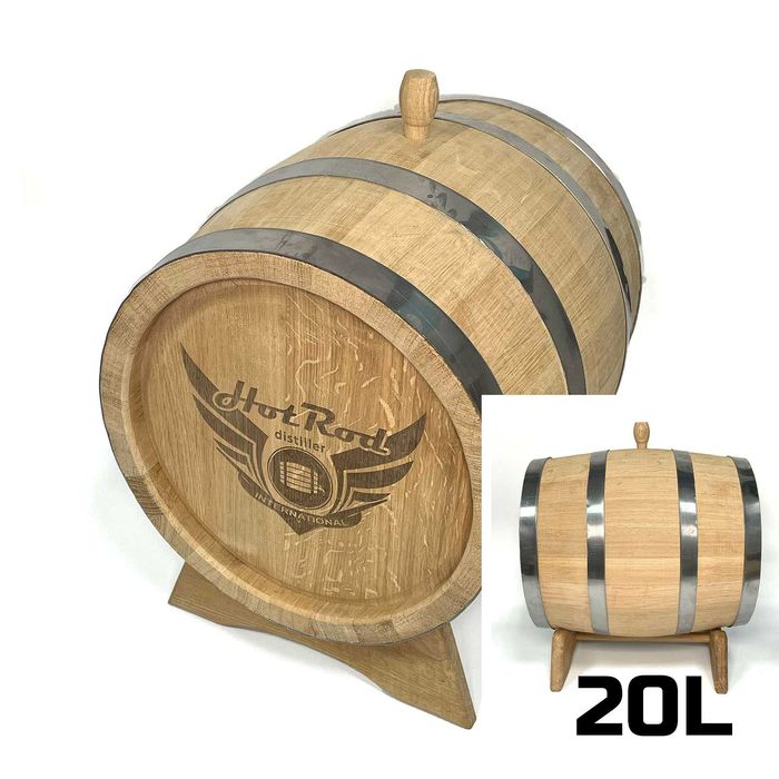 Професійні дубові бочки для віскі, коньяку та інших дистилятів