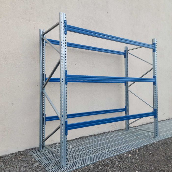 Regał do magazynu, regał paletowy, garażowy, warsztatowy, metalowy