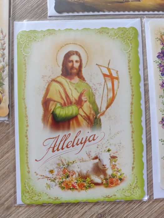 Kartki świąteczne Alleluja
