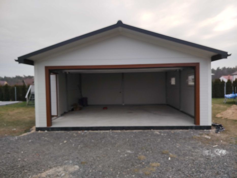 Garaż ocieplany płyta pir 6x6 -6x5.80