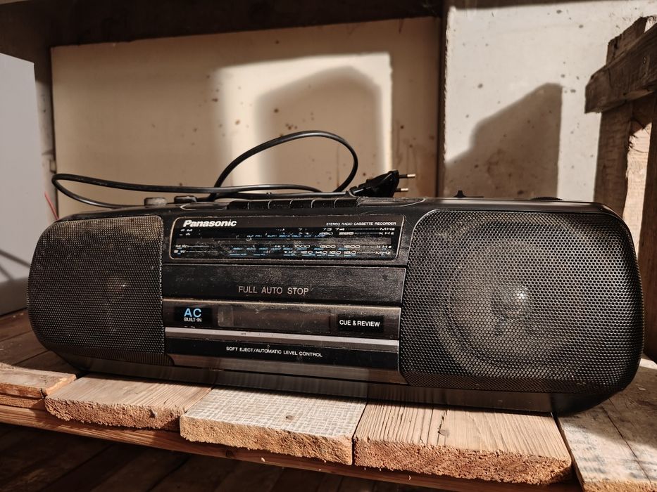 Radioodtwarzacz magnetofon Panasonic RX FS410
