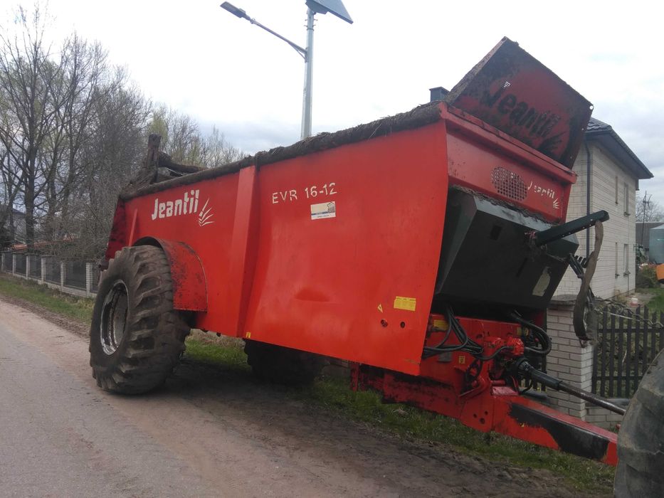 Rozrzutnik obornika Miro 13 ton Rolland leboulch