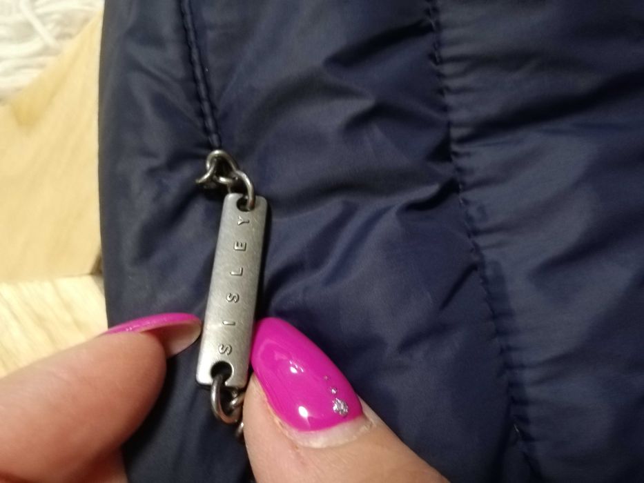 kurtka sisley 36 38 S M granat