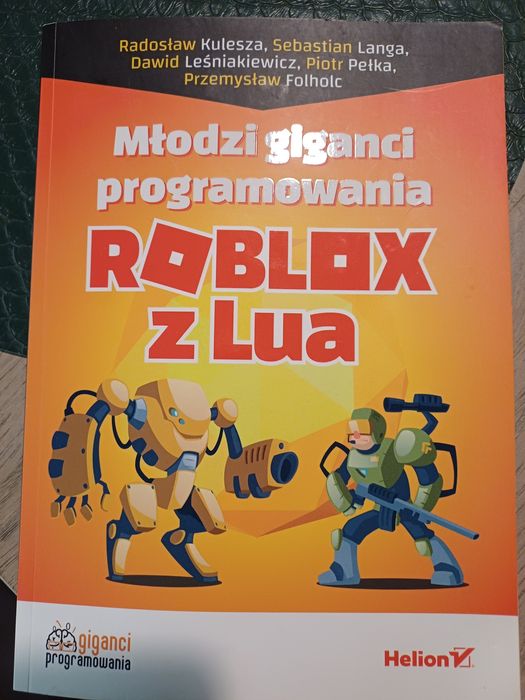 Książka roblox Młodzi giganci programowania