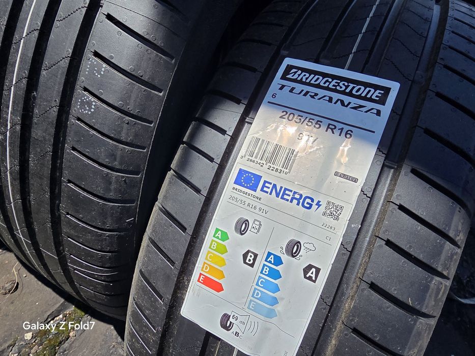 Nowe opony letnie 205/55/16 91V Bridgestone Turanza 6, 2025 rok