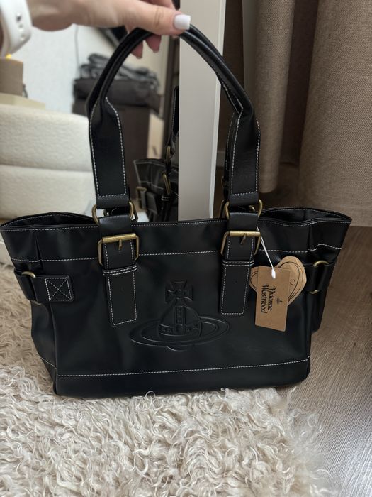 Жіноча шкіряна сумка Vivienne Westwood