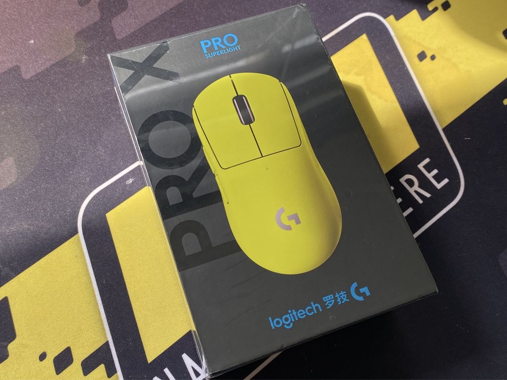 Мышка Logitech G PRO X SUPERLIGHT Yellow Limited Edition: 10 000 грн ...
