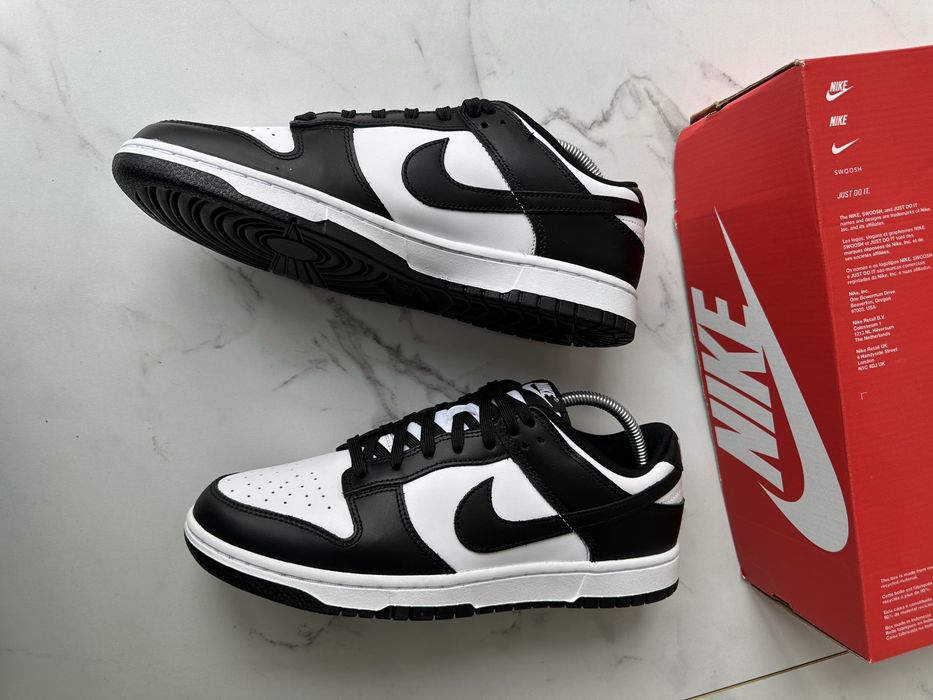 ‼️ ОРИГІНАЛ ‼️ Nike Dunk Low Retro Black/White Dd1391-100