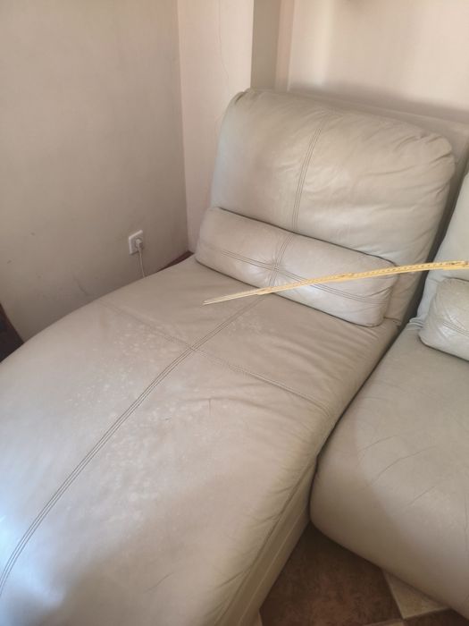 Sofá com chaise lounge