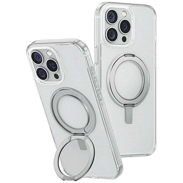 Etui UNIQ Swivix 360 Rotating Kickstand na iPhone 16 Pro Max - przezro