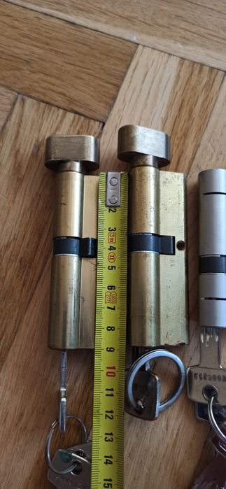 Wkładka do zamka, klucze