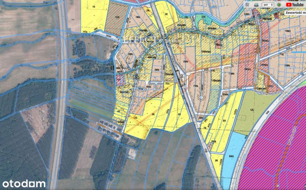 Działka 956 m² z gotowym planem pod budowę domu - Widok 5