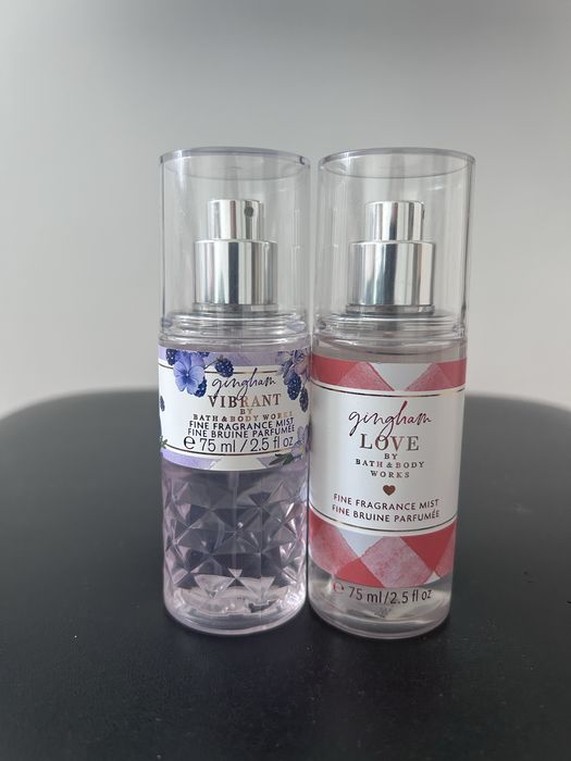 Mini Mgiełka Gingham Vibrant i Gingham Love Bath & Body Works