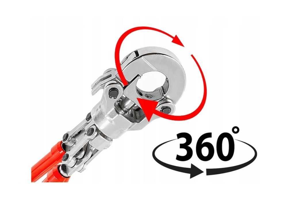 PRASA Z Obrotową Głowicą 360 ZACISKARKA DO RUR PEX 16-32mm NOWA