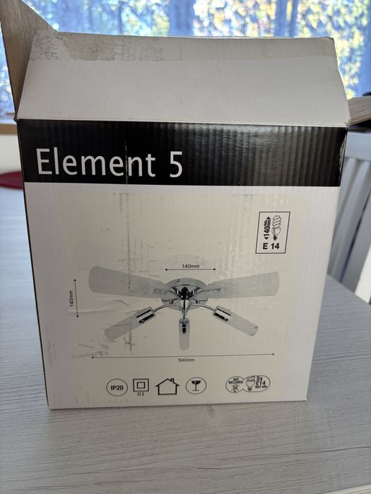 Lampa 5 elementów