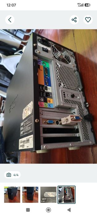PC DESKTOP Acer Aspire M3641 para peças