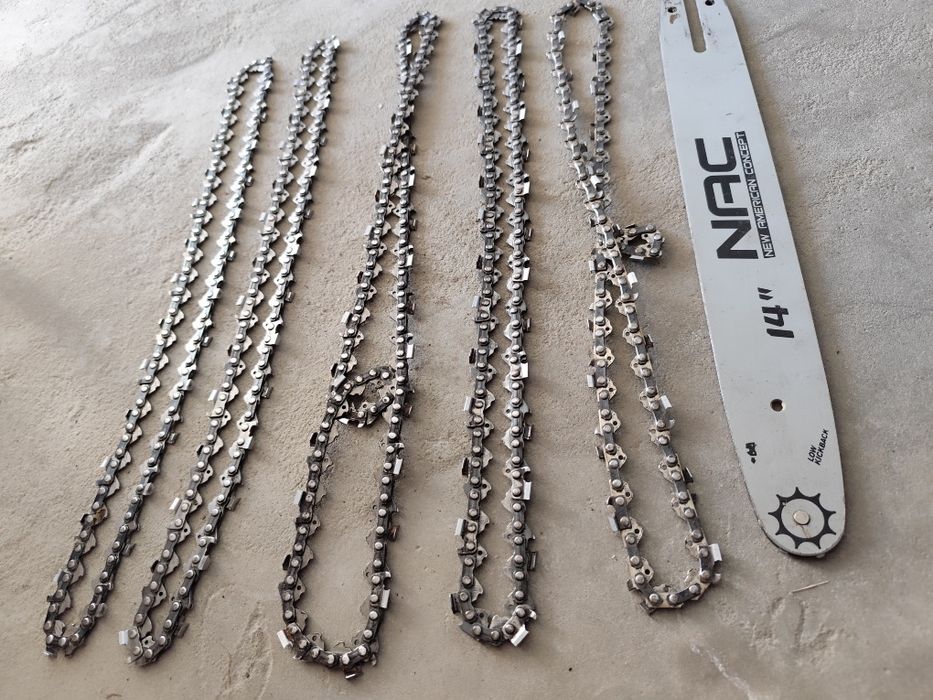 Łańcuchy+ prowadnica