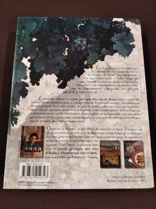 Livro de vinhos de França (em francês)