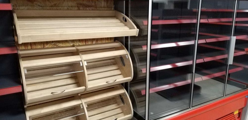 Regał piekarniczy, regał na pieczywo 100cm, chlebaki,półki piekarnicze