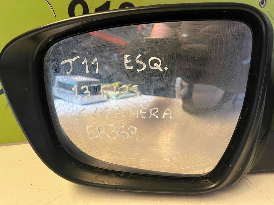 Nissan Qashqai J11 - Retrovisor c/ Camera Direito Esquerdo - ER369