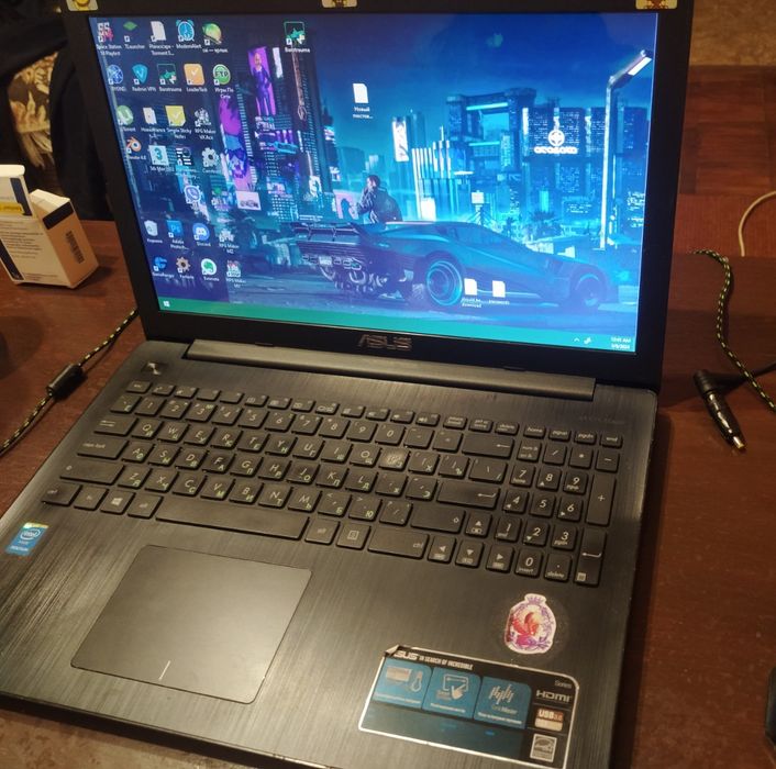 Ноутбук ASUS/SSD 128/ 4gb/ Офісний ноутбук для навчання, та роботи.