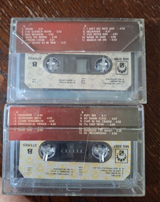 Kasety magnetofonowe 2 sztuki Ugly Kid Joe Motörhead