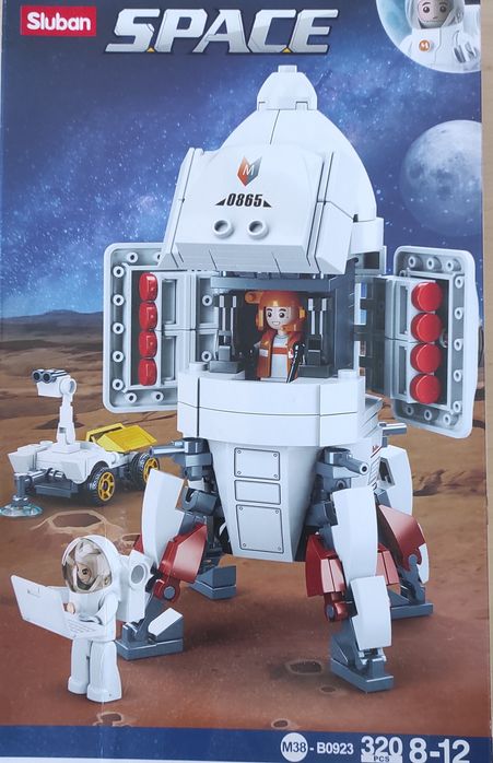 "Lego" módulo de aterragem em Saturno