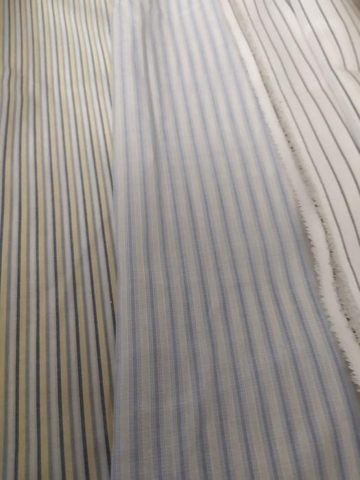 Ткань сорочечная, ширина 140см и бязь белая и красная ширина 140см