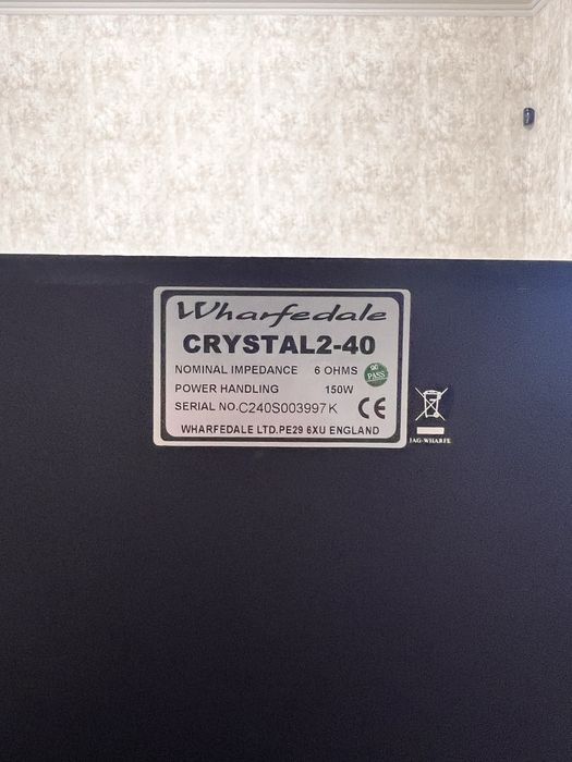 Акустика Wharfedale Crystal 2-40 / 2-10 + ресивер Pioneer (Hi-Fi комплект)