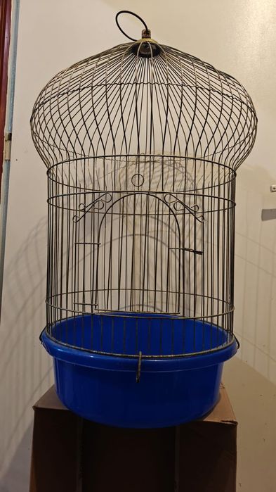 Klatka retro dla papugi