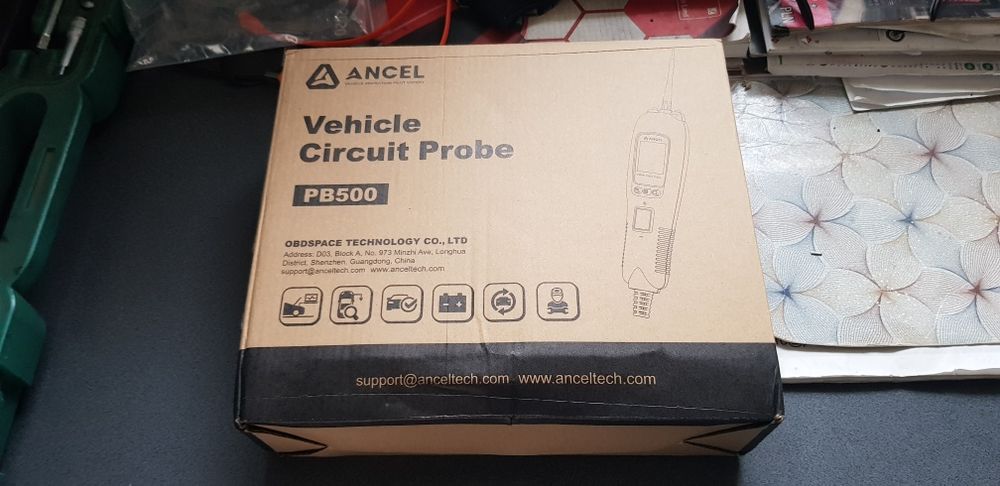 Tester obwodów elektrycznych oscyloskop nie Launch.