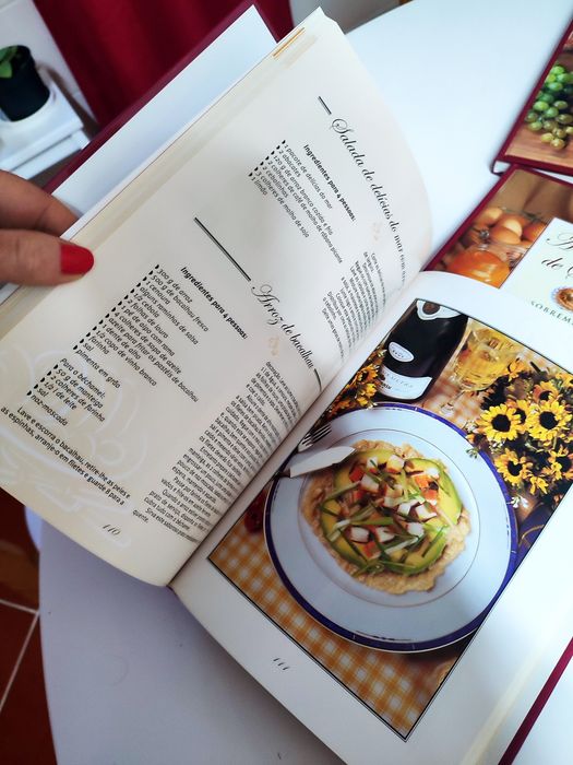 Colecção de livros de culinária