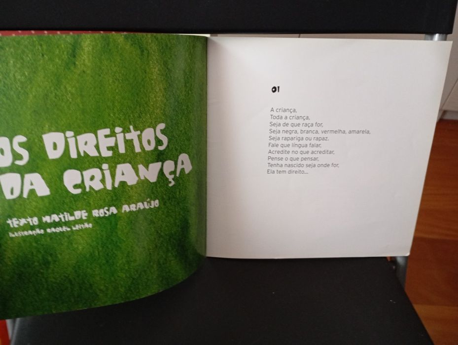 Livro " Os direitos da criança"