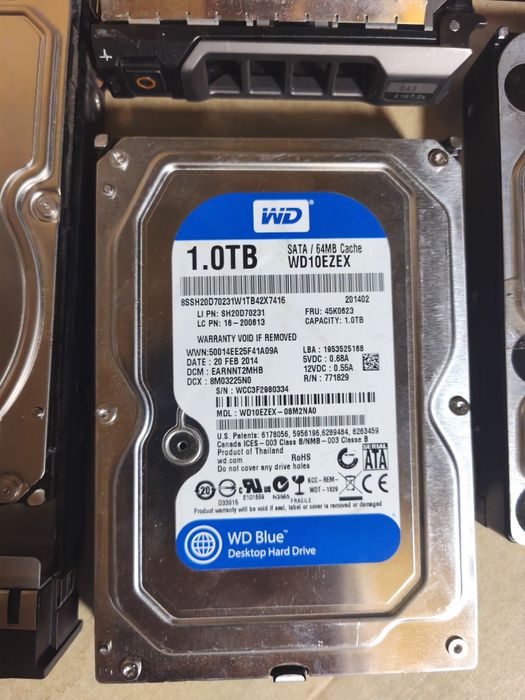 HDD  1 TB - 4 TB