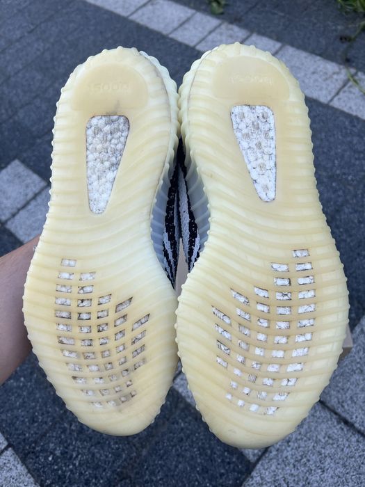 Adidas Yeezy Boost 350 V2 Zebra sneakersy buty czarno białe 42