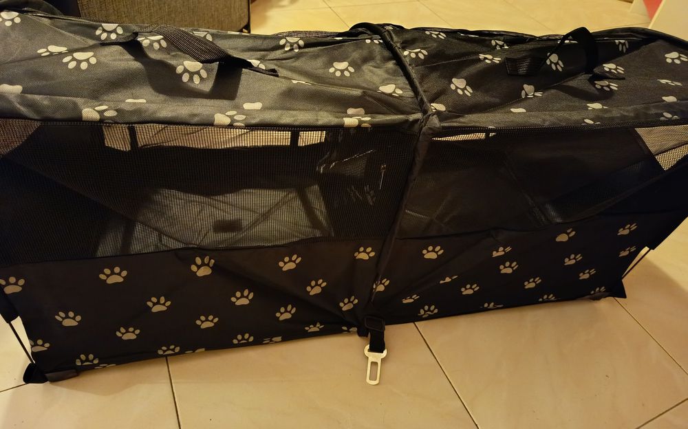 Mala fr  transporte e/ ou cama para 2 pets. Oportunidade!!!!