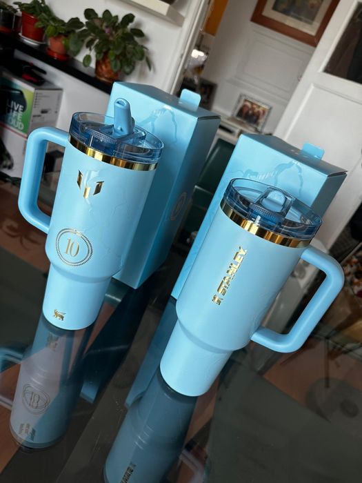 Copo com canudo Messi x Stanley 1913 Quencher® ProTour Flip | 1,18 L