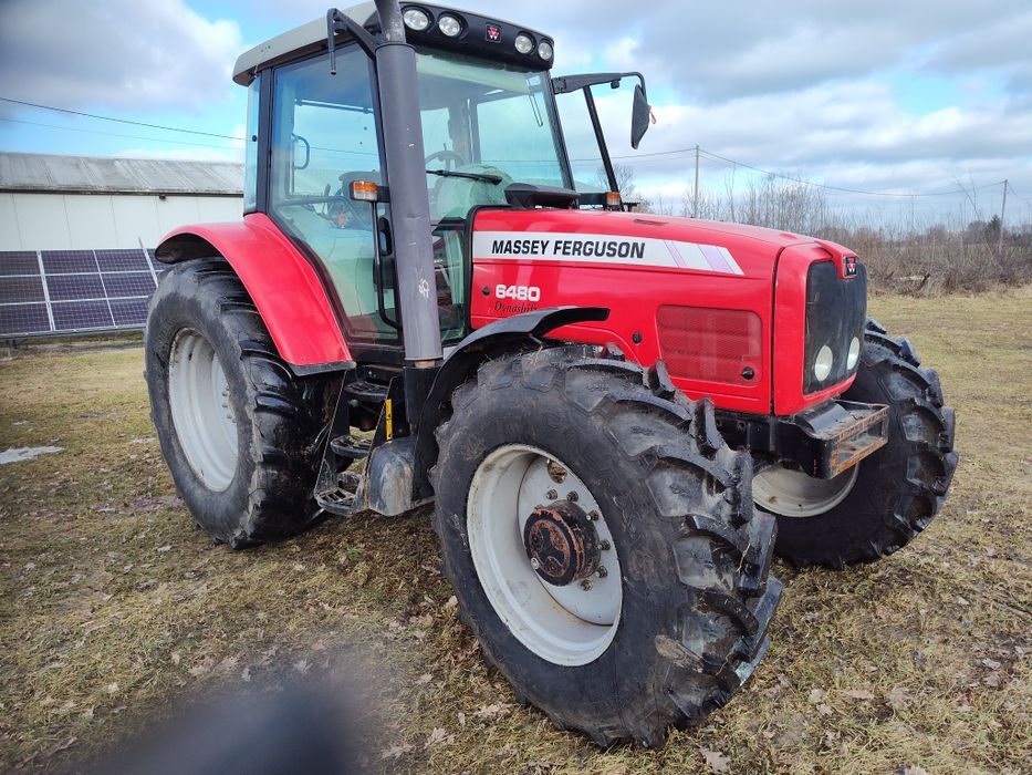 Massey Ferguson 6480 sprowadzony kabina amortyzowana
