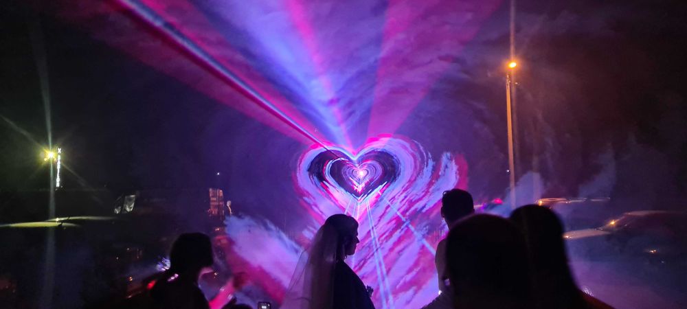 Pokaz Laserowy atrakcja na Twoje Wesele! Pokaz Plenerowy