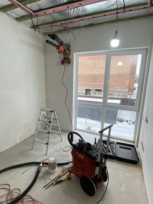 Алмазне буріння свердління отворів